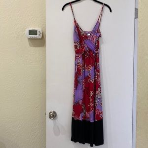 Midi bandana design dress